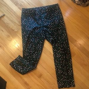 Polka dot pants
